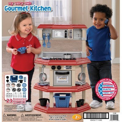 American Plastic Toys My Very Own Gourmet Kitchen Children, Kids, Game