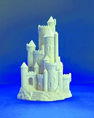 Sandcastle Centerpiece - Magic Castle II, WhiteSand