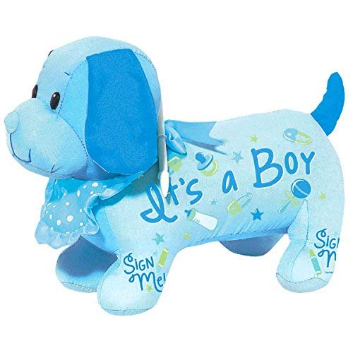 Amscan Delightful It's a Boy Autograph Hound Baby Shower Novelty 9