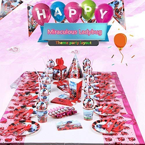 Miraculous Ladybug Birthday Party Suit Decorating Props For Children