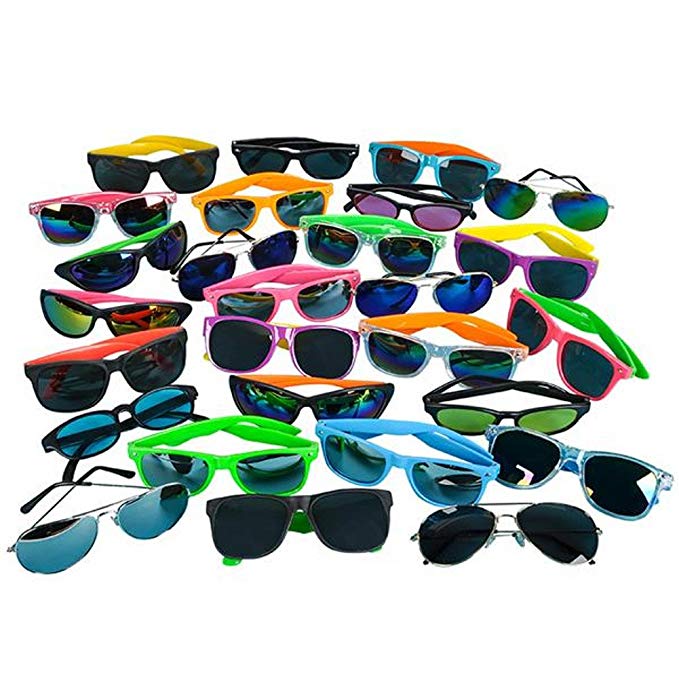 Rhode Island Novelty Bulk Sunglasses Assortment - Package of 72