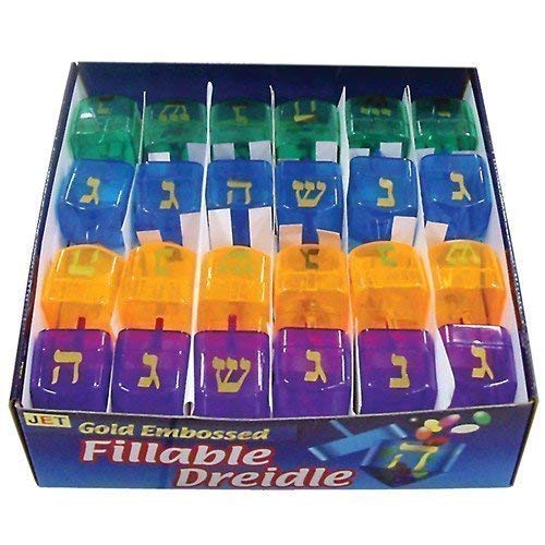 Fillable Plastic Dreidels