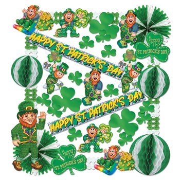 St Patrick Decorating Kit - 37 Pcs Party Accessory (1 count)