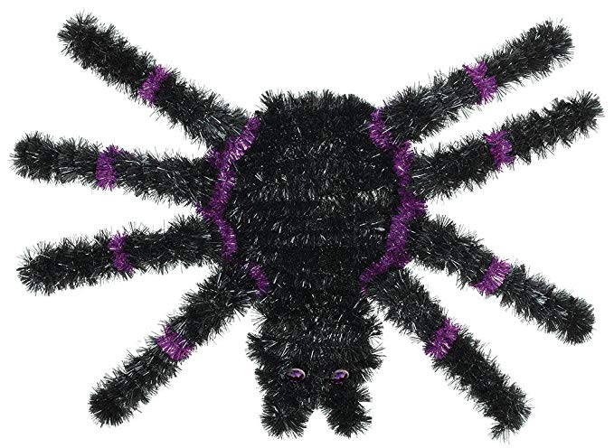 Amscan (241216 Friendly Spider Halloween Trick Or Treat Party Hanging Decoration , 24 Pieces