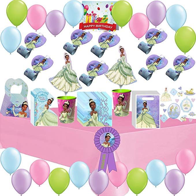 Princess & The Frog Deluxe Party Supplies Bundle