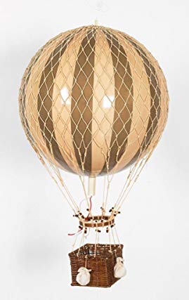 Authentic Models Holiday Hot Air Balloon Decoration (12