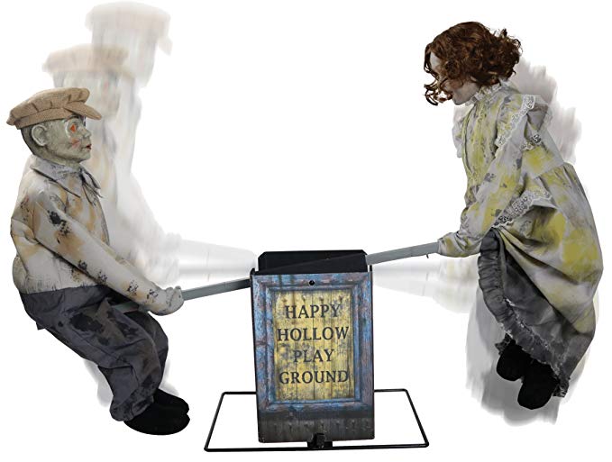 Seasonal Visions See Saw Dolls Animated Prop